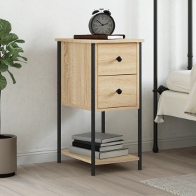 Mesita de noche madera de ingeniería roble Sonoma 32x42x70 cm von , Nachttische - Ref: Foro24-826095, Preis: 74,06 €, Rabatt: %
