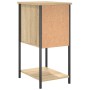 Mesita de noche madera de ingeniería roble Sonoma 32x42x70 cm by , Nightstands - Ref: Foro24-826095, Price: 74,06 €, Discount: %