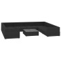 Set de muebles de jardín 9 pzas y cojines ratán sintético negro von , Gartensets - Ref: Foro24-46786, Preis: 979,27 €, Rabatt: %