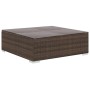 Set muebles de jardín 10 pzas y cojines ratán sintético marrón by , Garden sets - Ref: Foro24-46814, Price: 976,48 €, Discoun...