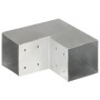 Conector de postes en forma de L metal galvanizado 101x101 mm de , Postes de cerca - Ref: Foro24-145477, Precio: 21,79 €, Des...