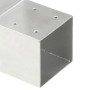 Conector de postes en forma de L metal galvanizado 101x101 mm de , Postes de cerca - Ref: Foro24-145477, Precio: 21,79 €, Des...