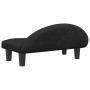 Cama para perros de terciopelo negra 70x52x30 cm von , Betten für Hunde - Ref: Foro24-171942, Preis: 67,38 €, Rabatt: -5%%