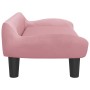 Cama para perros de terciopelo rosa 70x40x24 cm von , Betten für Hunde - Ref: Foro24-171954, Preis: 68,74 €, Rabatt: %
