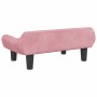 Cama para perros de terciopelo rosa 70x40x24 cm von , Betten für Hunde - Ref: Foro24-171954, Preis: 68,74 €, Rabatt: %