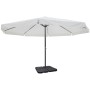 Sombrilla de jardín con base portátil aluminio blanco von , Sonnenschirme - Ref: Foro24-271716, Preis: 328,74 €, Rabatt: %