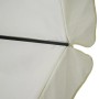 Sombrilla de jardín con base portátil aluminio blanco von , Sonnenschirme - Ref: Foro24-271716, Preis: 328,74 €, Rabatt: %