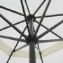 Sombrilla de jardín con base portátil aluminio blanco von , Sonnenschirme - Ref: Foro24-271716, Preis: 328,74 €, Rabatt: %