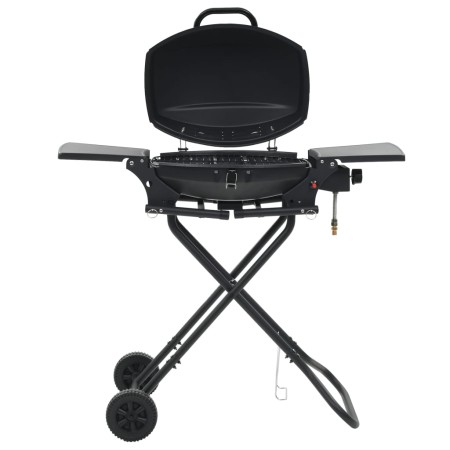 Barbacoa portátil de gas con zona de cocción negra by , Barbecues - Ref: Foro24-276151, Price: 164,35 €, Discount: %