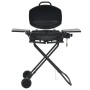 Barbacoa portátil de gas con zona de cocción negra by , Barbecues - Ref: Foro24-276151, Price: 164,35 €, Discount: %