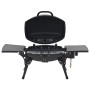 Barbacoa portátil de gas con zona de cocción negra by , Barbecues - Ref: Foro24-276151, Price: 164,35 €, Discount: %