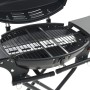 Barbacoa portátil de gas con zona de cocción negra by , Barbecues - Ref: Foro24-276151, Price: 164,35 €, Discount: %