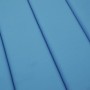 Cojín de tumbona de tela Oxford azul 200x50x3 cm