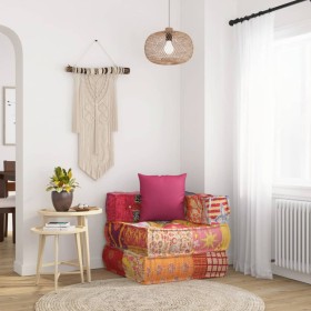 Puf modular con cojín de tela Patchwork von , Kissen für Stühle und Sofas - Ref: Foro24-350377, Preis: 151,99 €, Rabatt: %
