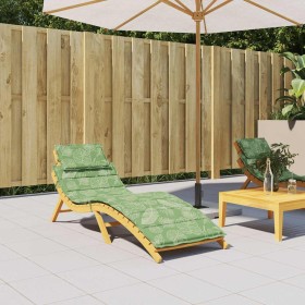 Cojín de tumbona tela Oxford estampado de hojas von , Kissen für Stühle und Sofas - Ref: Foro24-361359, Preis: 47,80 €, Rabat...