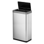 EKO Cubo de basura con sensor Mirage X 80 L plateado mate von , Abfallbehälter - Ref: Foro24-440052, Preis: 196,47 €, Rabatt: %