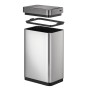 EKO Cubo de basura con sensor Mirage X 80 L plateado mate von , Abfallbehälter - Ref: Foro24-440052, Preis: 196,47 €, Rabatt: %