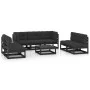 Gartenmöbelset 8-tlg. mit Kissen aus massivem Kiefernholz von vidaXL, Gartensets - Ref: Foro24-3076478, Preis: 849,43 €, Raba...