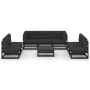 8-piece garden furniture set with solid pine wood cushions by vidaXL, Garden sets - Ref: Foro24-3076478, Price: 872,34 €, Dis...