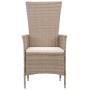 Juego de comedor de jardín 7 piezas ratán sintético beige von , Gartensets - Ref: Foro24-3070768, Preis: 1,00 €, Rabatt: %