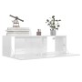 Mueble TV madera contrachapada blanco brillante 100x30x30 cm von , TV-Möbel - Ref: Foro24-801487, Preis: 110,38 €, Rabatt: %