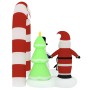 Puerta de arco inflable de Navidad con LED 260 cm de , Luces de Navidad - Ref: Foro24-345315, Precio: 134,49 €