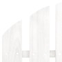 Mecedora de jardín de madera blanca de , Sillas de jardín - Ref: Foro24-40861, Precio: 101,40 €