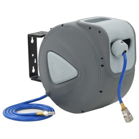 Carrete de manguera de aire automático 1/4" 20 m