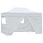Carpa plegable para celebraciones con 4 paredes blanco 3x4,5 m de , Carpas y cenadores - Ref: Foro24-48870, Precio: 170,05 €,...