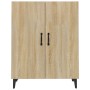 Aparador de madera contrachapada roble Sonoma 70x34x90 cm de , Aparadores - Ref: Foro24-812108, Precio: 85,16 €, Descuento: %