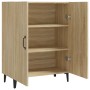 Aparador de madera contrachapada roble Sonoma 70x34x90 cm de , Aparadores - Ref: Foro24-812108, Precio: 85,16 €, Descuento: %