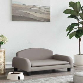 Cama para perros de tela gris taupé 70x45x30 cm von , Betten für Hunde - Ref: Foro24-171963, Preis: 78,46 €, Rabatt: -5%%