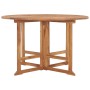 Set de comedor de jardín plegable 5 pzas madera maciza de teca von , Gartensets - Ref: Foro24-3096572, Preis: 629,28 €, Rabat...