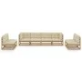 8-teiliges Gartenmöbel-Set mit Kissen aus massivem Kiefernholz von vidaXL, Gartensets - Ref: Foro24-3076482, Preis: 855,28 €,...