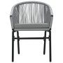Juego de comedor de jardín 7 piezas ratán sintético gris by , Garden sets - Ref: Foro24-3099237, Price: 733,07 €, Discount: %