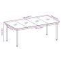 Juego de comedor de jardín 7 piezas ratán sintético gris by , Garden sets - Ref: Foro24-3099237, Price: 733,07 €, Discount: %