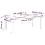 Juego de comedor de jardín 9 piezas gris y negro by , Garden sets - Ref: Foro24-3099364, Price: 1,00 €, Discount: %