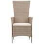 Juego de comedor de jardín 7 piezas con cojines beige von , Gartensets - Ref: Foro24-3099441, Preis: 935,95 €, Rabatt: %