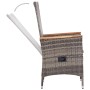 Juego de comedor de jardín 9 pzas con cojines gris by , Garden sets - Ref: Foro24-3099436, Price: 1,00 €, Discount: %
