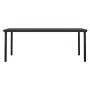 Juego de comedor de jardín 9 pzas con cojines gris by , Garden sets - Ref: Foro24-3099436, Price: 1,00 €, Discount: %