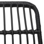 Juego de comedor de jardín 7 piezas ratán sintético negro by , Garden sets - Ref: Foro24-3157899, Price: 679,32 €, Discount: %