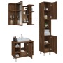Set de muebles de baño 3 pzas madera contrachapada roble marrón von , Badezimmermöbel - Ref: Foro24-3187608, Preis: 193,48 €,...