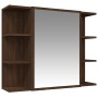 Set de muebles de baño 3 pzas madera contrachapada roble marrón von , Badezimmermöbel - Ref: Foro24-3187608, Preis: 193,48 €,...