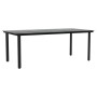 Juego de comedor de jardín 9 pzas ratán sintético y acero negro by , Garden sets - Ref: Foro24-3203319, Price: 498,39 €, Disc...