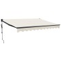 Toldo retráctil automático color crema 3,5x2,5 m | Foro24.es | Tu tienda online para hogar, jardín y más Foro24.es