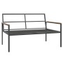 Juego muebles de jardín 3 pzas y cojines acero gris antracita by , Garden sets - Ref: Foro24-364110, Price: 341,90 €, Discoun...