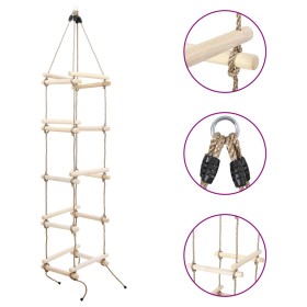 Escalera de cuerda para niños madera 200 cm von , Kletterseil - Ref: Foro24-91802, Preis: 73,31 €, Rabatt: %