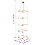 Escalera de cuerda para niños madera 200 cm von , Kletterseil - Ref: Foro24-91802, Preis: 73,31 €, Rabatt: %