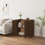 Aparador de madera contrachapada marrón roble 80x33x70 cm von , Sideboards - Ref: Foro24-816567, Preis: 88,39 €, Rabatt: %