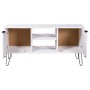 Mueble de TV New York madera maciza de pino blanco von , TV-Möbel - Ref: Foro24-321145, Preis: 68,44 €, Rabatt: %